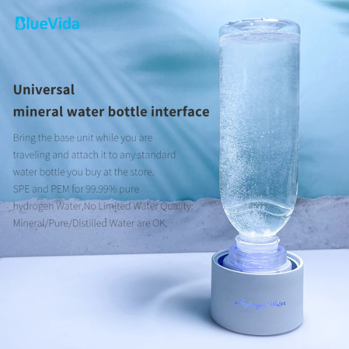 BlueVida Q10 Wasserstoff-Wasser-Generator – 3000 ppb, DuPont N117, SPE/PEM, Inhalation & Selbstreinigung