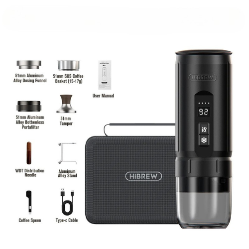 HiBREW H4C – Kompakte 3-in-1 Espressomaschine für unterwegs