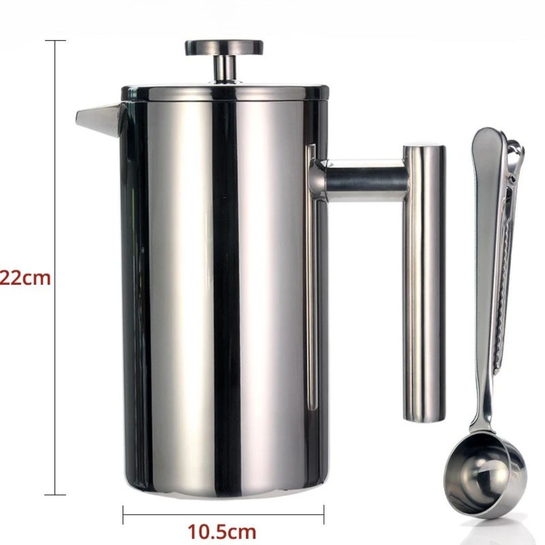 Barista-Style French Press – Puristisch, stark, stilvoll