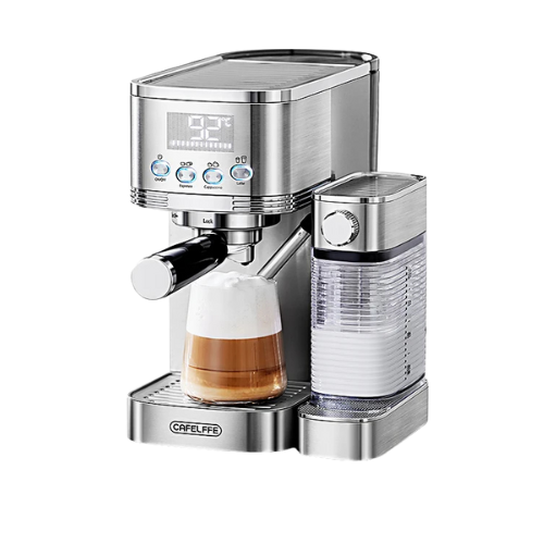 Cafelffe 3in1 Espressomaschine CM1638 – Espresso, Cappuccino & Latte wie vom Barista