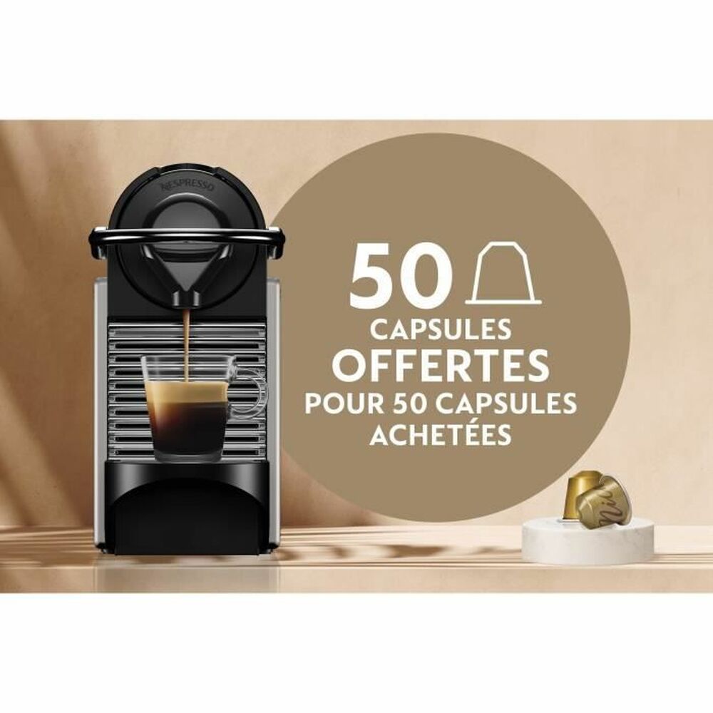 Kapsel-Kaffeemaschine Krups YY4127FD Pixie Titanium