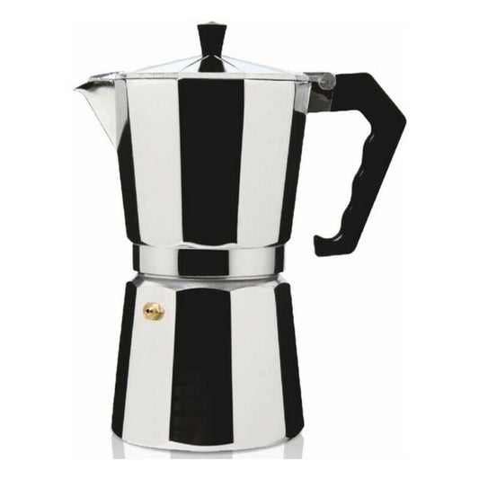 Italienische Kaffeekanne Haeger Moka Aluminium
