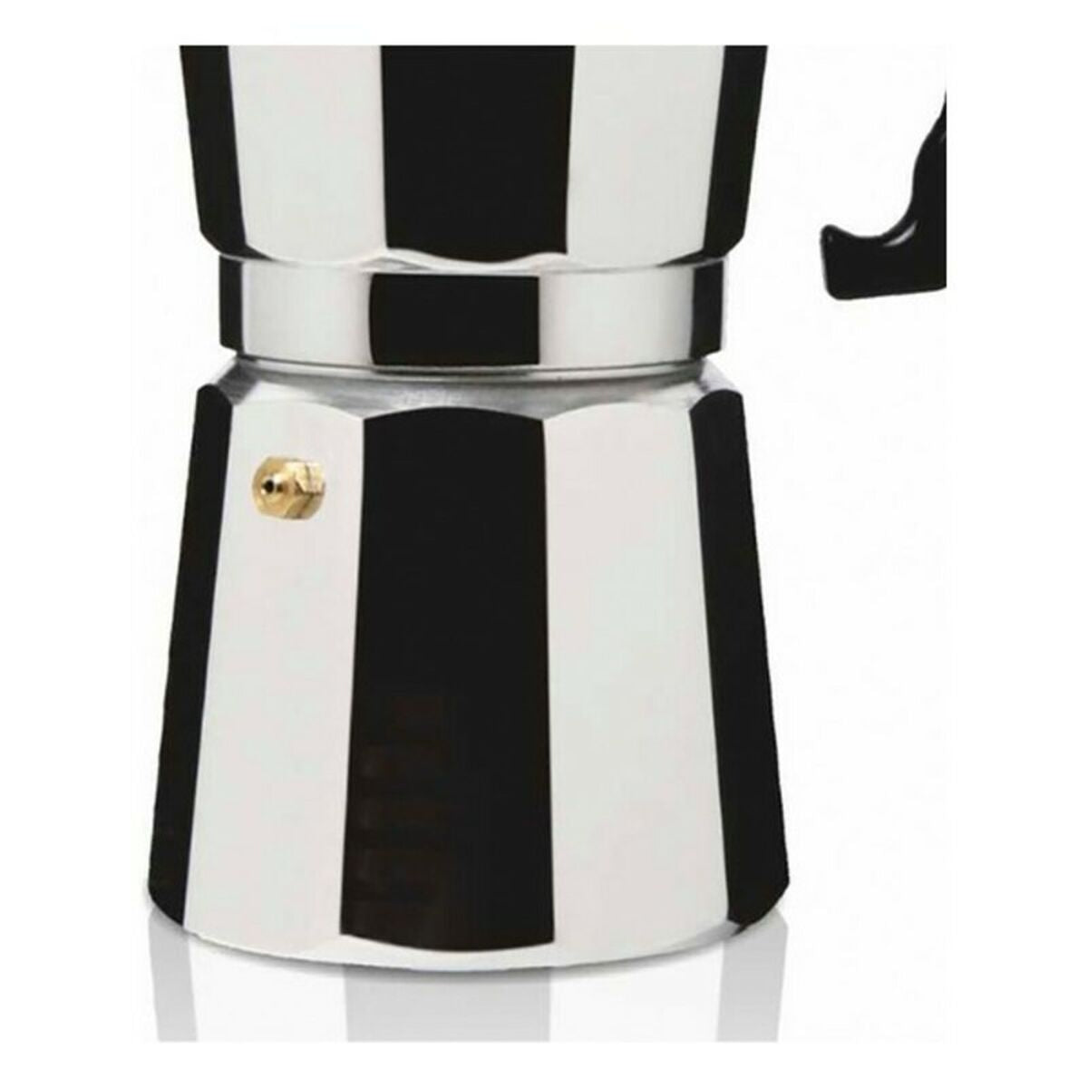 Italienische Kaffeekanne Haeger Moka Aluminium