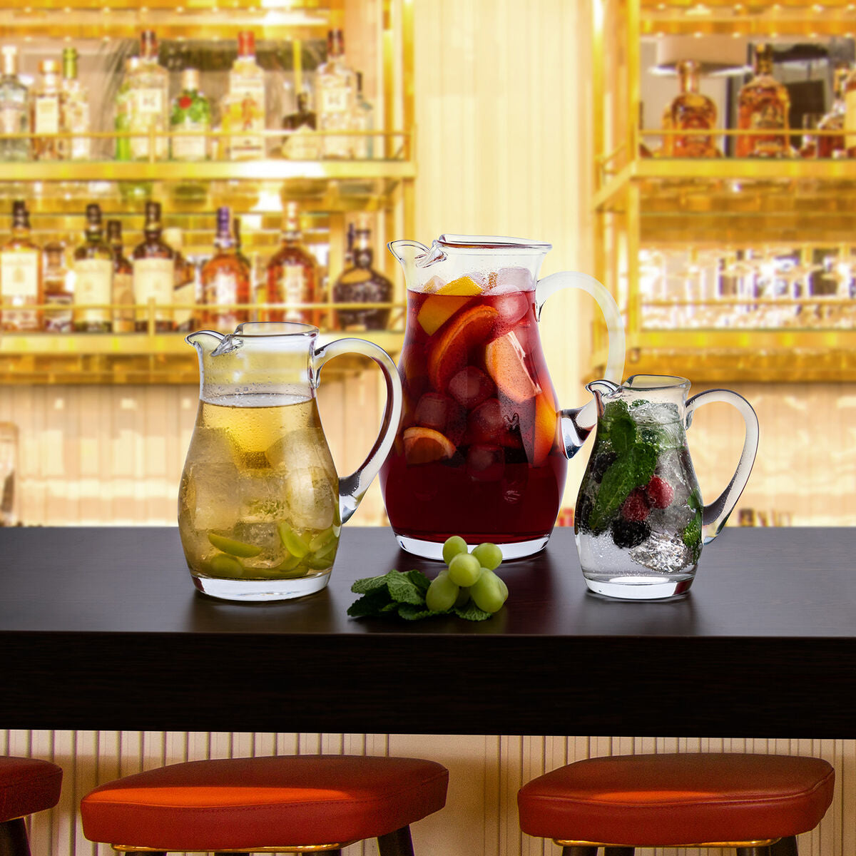 Karaffe Quid Transparent Glas 2 Liter
