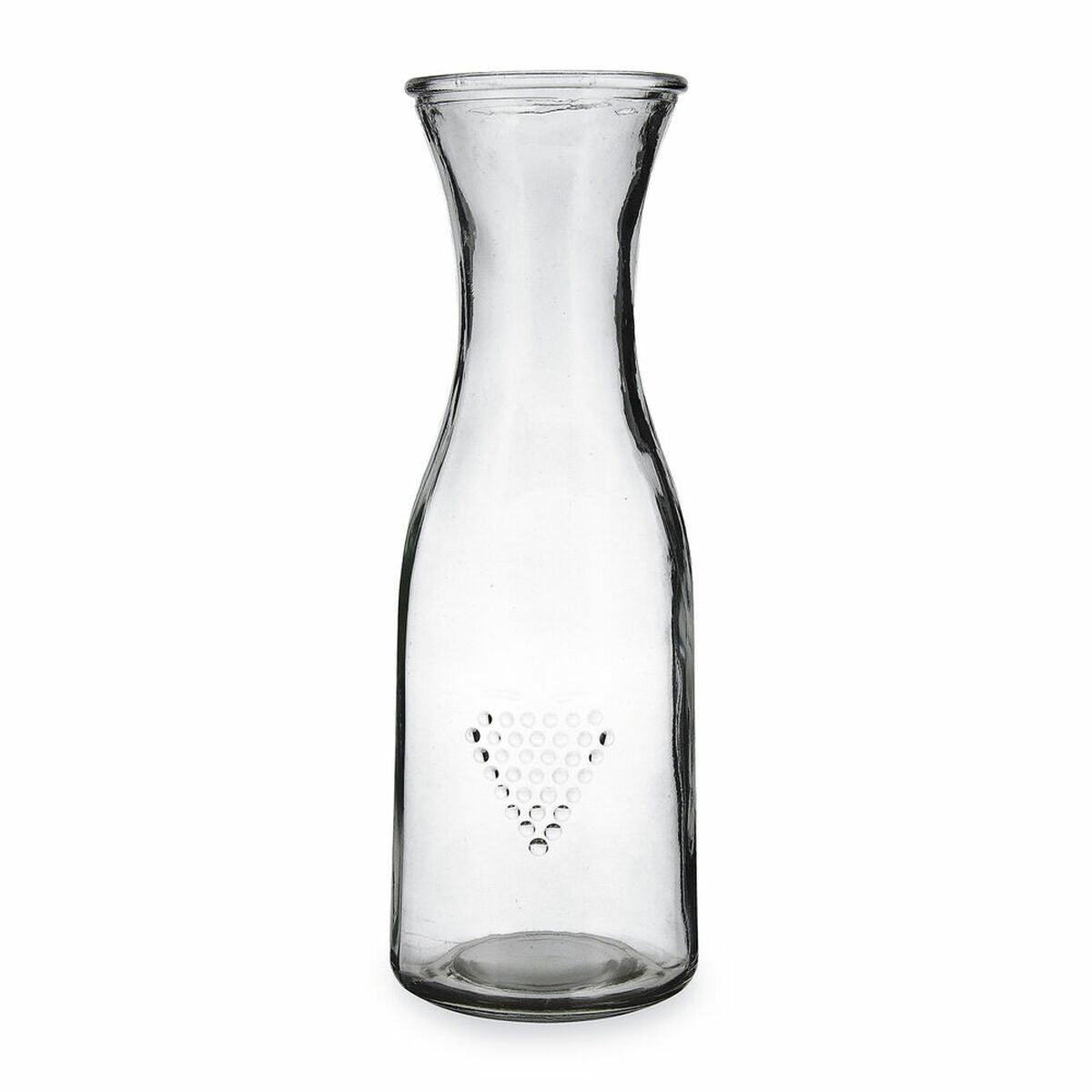 Flasche Quid Viba Breit Transparentes Glas 1 L