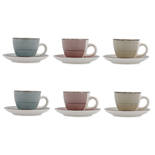 Stück Kaffeetassen-Set Quid Vita Morning 12 Stück (90 ml)