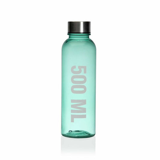 Trinkflasche Versa Grün 500 ml Stahl & Polystyrol 6,5 x 21,5 x 6,5 cm
