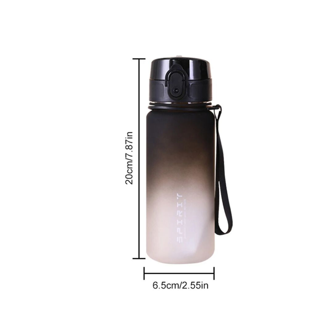 Stilvolle Wasserflasche in umwerfender Farbe für Sport & Alltag