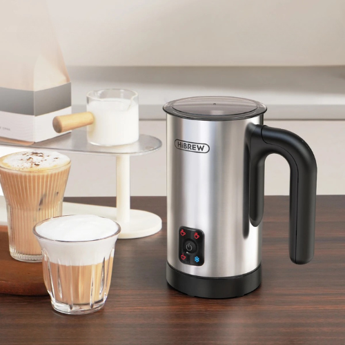 HiBREW M3A 4-in-1 Milchaufschäumer – Vollautomatisch & Vielseitig