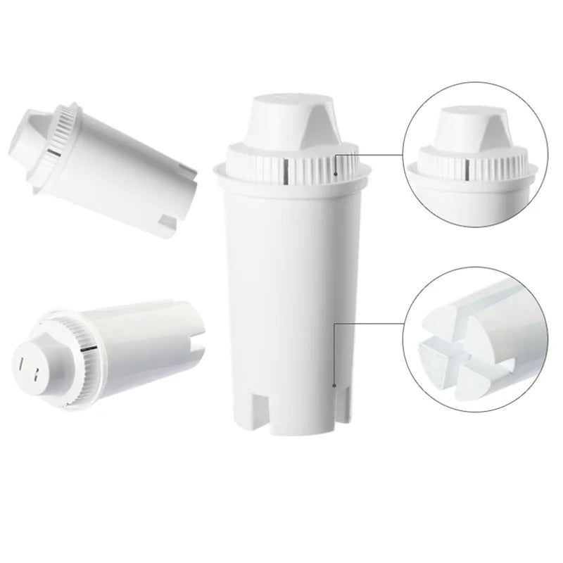 6x Alkaline Filterkartuschen – Ersatzfilter für Brita Classic | pH 8–10, antioxidativ & mineralisierend