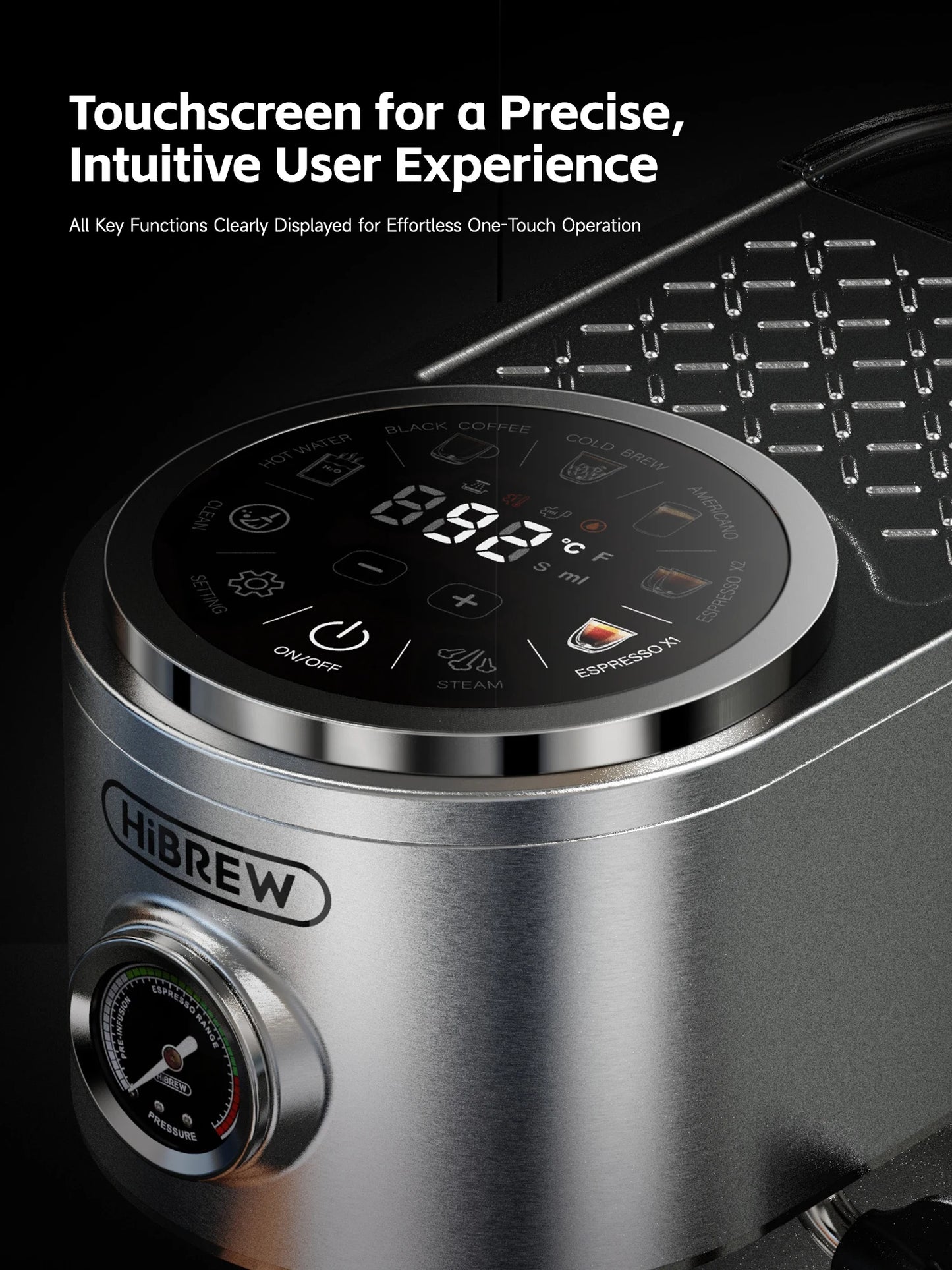 HiBREW H13 Externe Espressomühle – Perfektes Mahlen für maximalen Geschmack