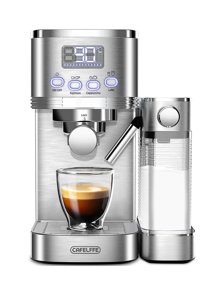 Cafelffe 3in1 Espressomaschine CM1638 – Espresso, Cappuccino & Latte wie vom Barista