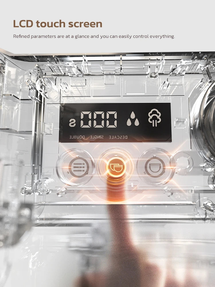 HiBREW H7A Dual-Boiler Espressomaschine – Profi Bohne-zu-Tasse