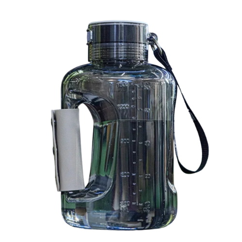 1,5 L Wasserstoff-Wasserflasche – Tragbare H₂-Sportflasche mit Generator Molekular wasserstoffreich USB-aufladbar Fitness & Outdoor BPA-frei