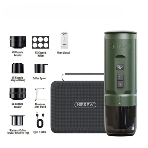 HiBREW H4C – Kompakte 3-in-1 Espressomaschine für unterwegs