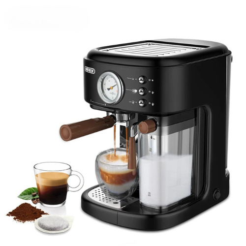 HiBREW H8A 3-in-1 Vollautomatische Kaffeemaschine – Espresso, Cappuccino &amp; Latte, 20 Bar