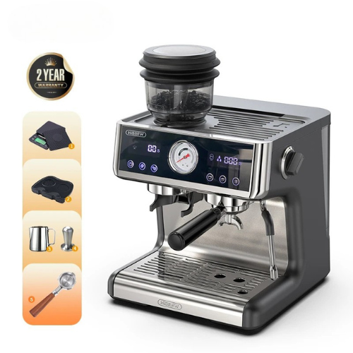 HiBREW H7A Dual-Boiler Espressomaschine – Profi Bohne-zu-Tasse