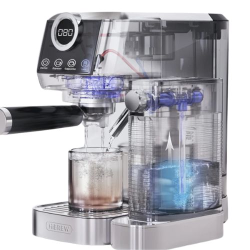 HiBREW H13A 3-in-1 Espressomaschine mit Milchaufschäumer
