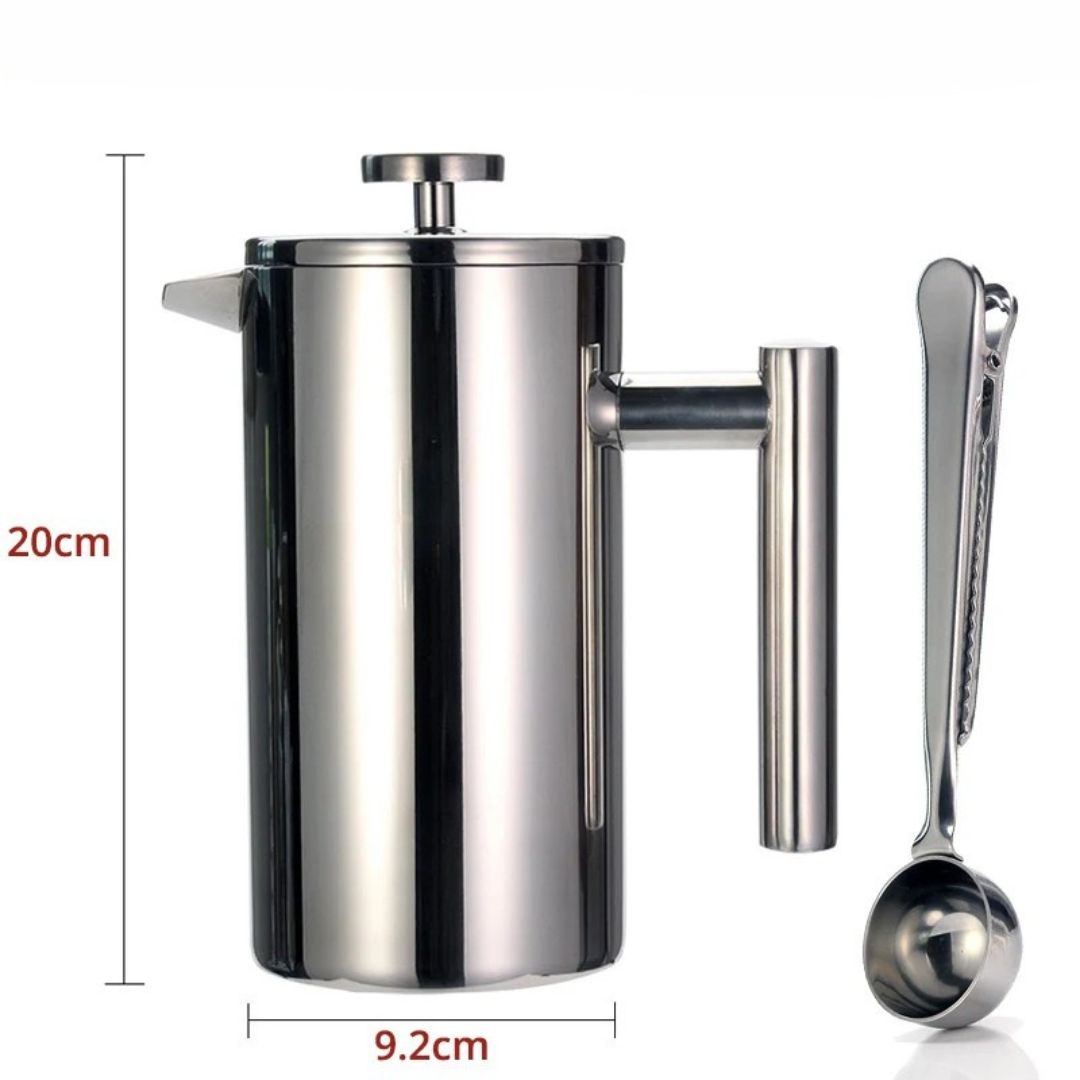 Barista-Style French Press – Puristisch, stark, stilvoll