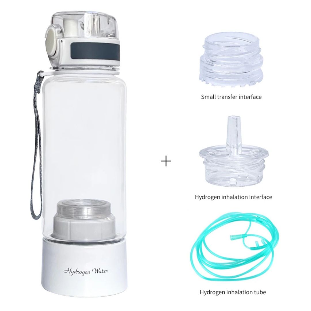 Bluevida Q8 Wasserstoffwasser Generator Tragbare H₂ Wasserkanne PEM SPE Technologie 380 ml