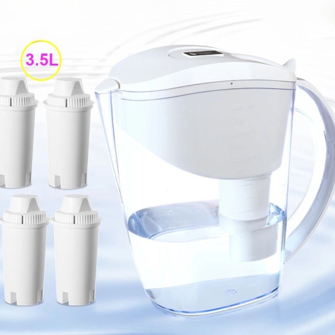 6x Alkaline Filterkartuschen – Ersatzfilter für Brita Classic | pH 8–10, antioxidativ & mineralisierend