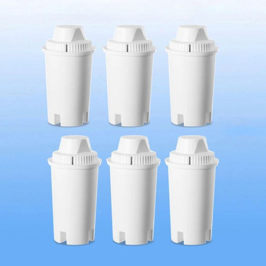 6x Alkaline Filterkartuschen – Ersatzfilter für Brita Classic | pH 8–10, antioxidativ & mineralisierend