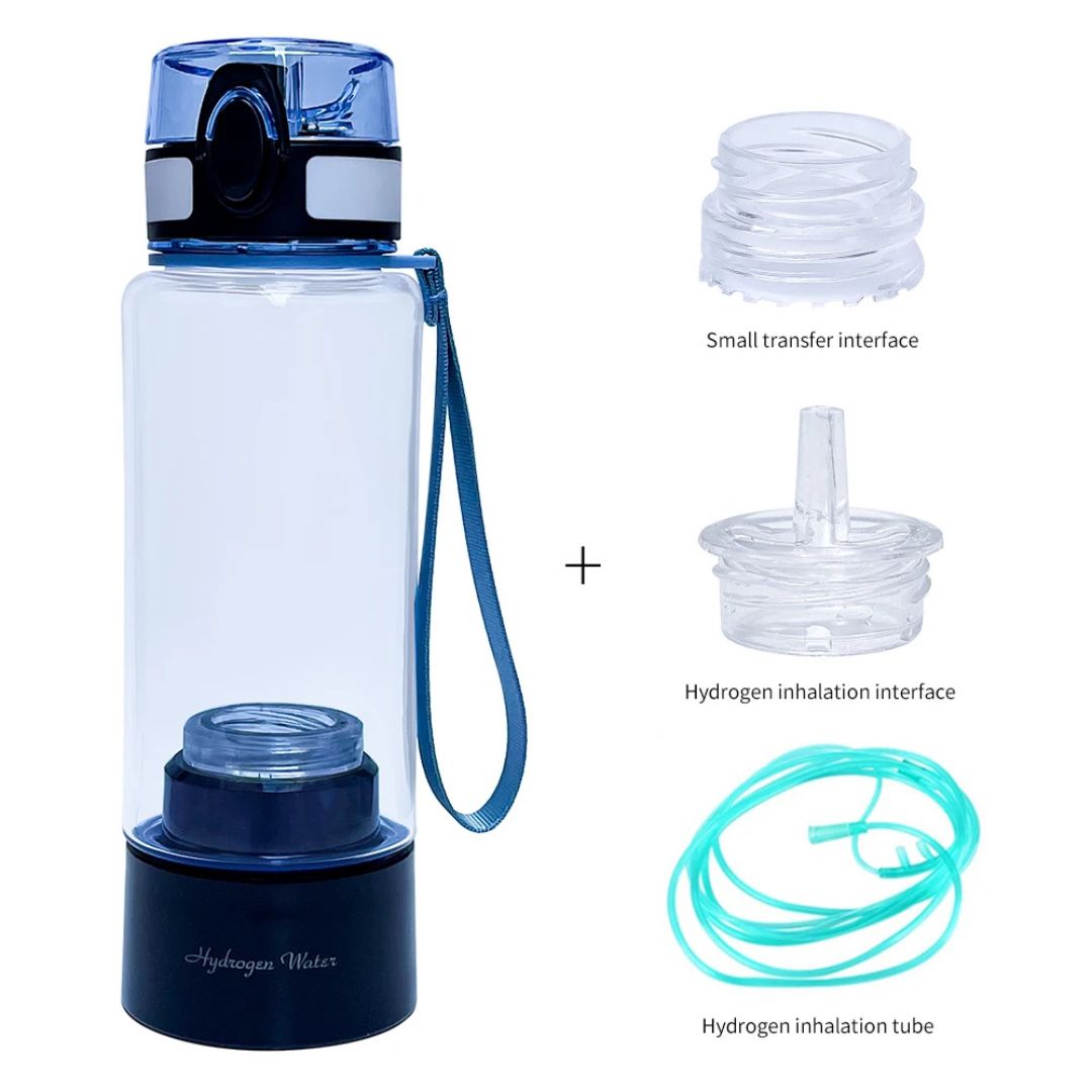 Bluevida Q8 Wasserstoffwasser Generator Tragbare H₂ Wasserkanne PEM SPE Technologie 380 ml
