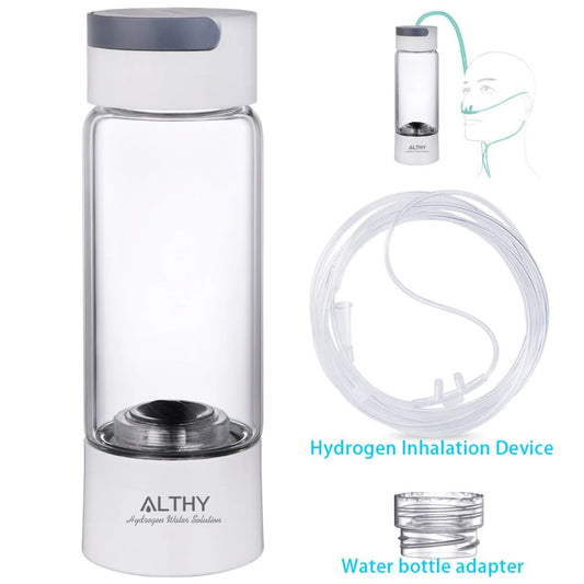 ALTHY Hydrogen Wasserstoffgenerator Tragbarer H₂ Generator für Gesundheit Anti Aging und schöne Haut
