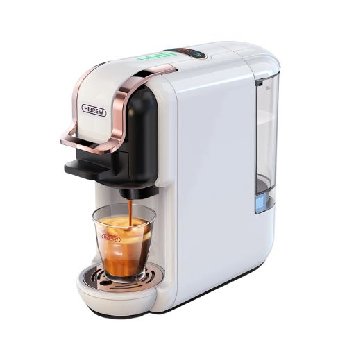 HiBREW 5-in-1 Kapsel-Kaffeemaschine Nespresso Dolce Gusto K-Cup ESE Pads Kaffeepulver