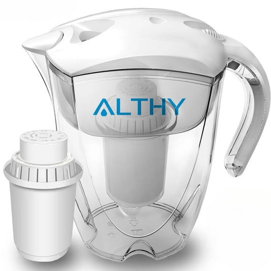 ALTHY Alkaline Wasserfilter-Kanne – 3,5 L mit 7-Stufen-Filtration