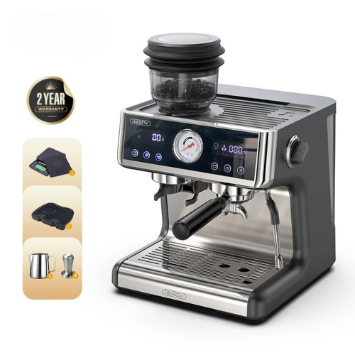 HiBREW H7A Dual-Boiler Espressomaschine – Profi Bohne-zu-Tasse